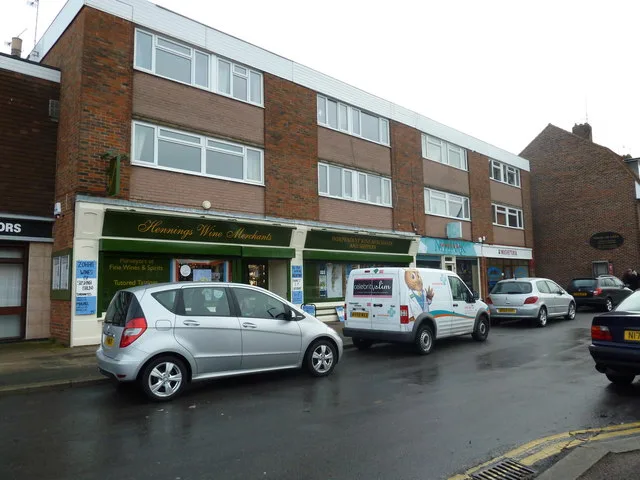 Shops at the top end of Aldsworth Avenue in Goring. The picture may not show number 126.