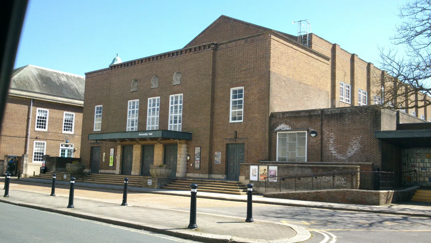 The Assembly Hall in Stoke Abbott Road, home of the Worthing Symphony Orchestra